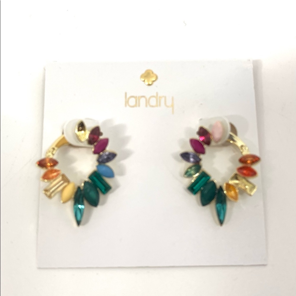 Landry Kaleidoscopes  Multicolor  Earrings